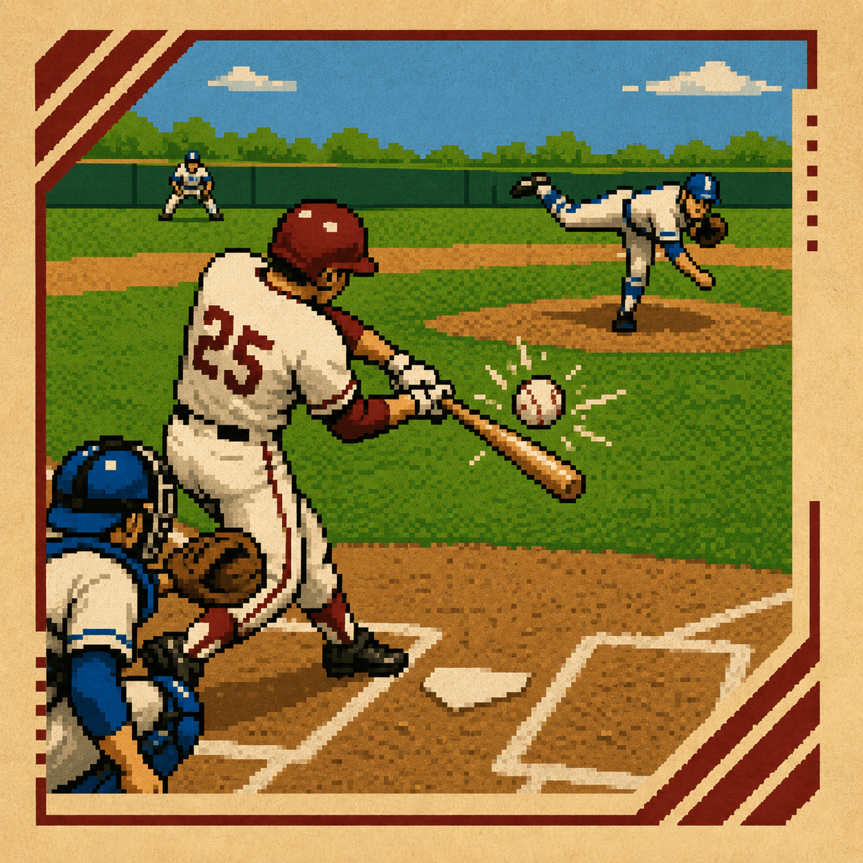 Diamond — pixel art